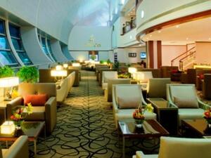 Emirates First Class Lounge at Terminal 3 - Dubai International Airport