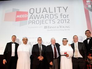 EMAL Vice President  Projects, Yousuf Abdulla Al Bastaki, receives MEED 2012 Award