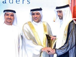 ENOC receiving the award