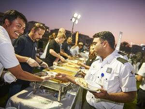 Emaar and residents host Iftar at Arabian Ranches.
