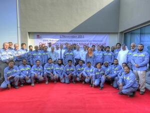 Emirates Aluminium during the celebration Emirates Aluminium during the celebration