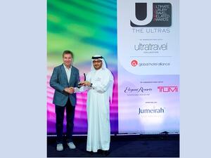 Emirates Adel Al-Redha at the ULTRAs with JP Fitzgerald