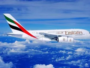 On September 25, the Emirates A380 service will operate EK901 and EK902, departing Dubai at 07:25hrs and arriving in Amman at 09:30hrs. (File photo)