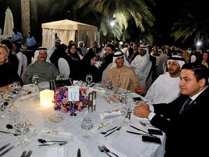 During the event