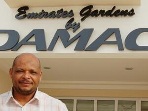 Mohamed Jeneby, Kenyan property investor who took possession of a one-bedroom apartment at Emirates Gardens