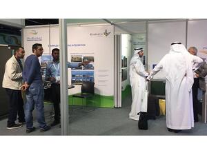 Emirates Insolaire LLC stand at Solar Middle East exhibition