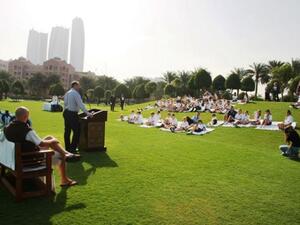 During the event