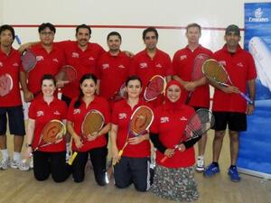 Emirates Squash Players