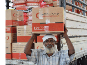 The UAE donated the largest amount to war-torn Yemen. (AFP)