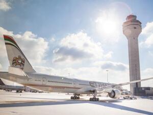 Etihad Airways today opened the doors on one of its brand new aircraft for the airline’s first-ever ‘on-board showcase’ in Washington