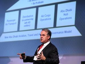 James Hogan, Etihad CEO, during his speech