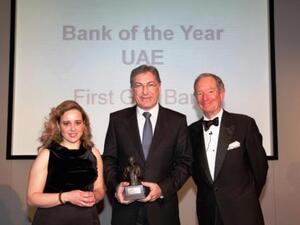 FGB CEO, André Sayegh, receives Bank of the Year UAE Award