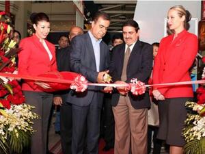 During the opening