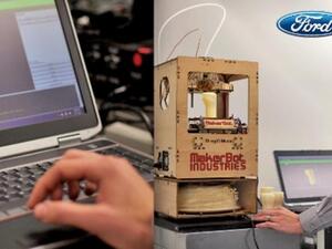 Ford 3D Printing Photo