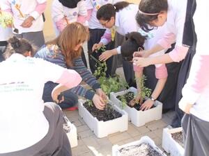 GE Volunteers partner with Qatar Green Center
