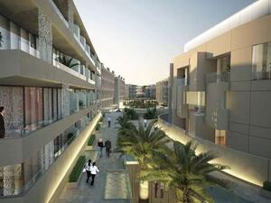 Garden view rendering-Mirdif Hills