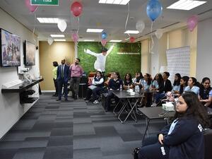 Cisco employees worldwide spend a day with girls age 13 to 18 and engage with them through office visits, tours, presentations, and mentoring. 