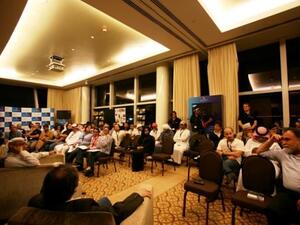 Gerard Courant took the second Gulf Nights discussion