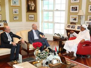 Khalaf Al Habtoor during his meeting with Starwood management