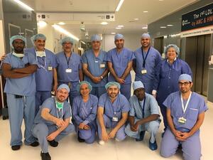 The Organ Transplant Team at Hamad Medical Corporation