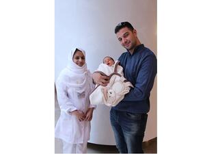 Baby Yassim Ahmed Abdelsalm was the patient who received care at the 100,000th outpatient visit.