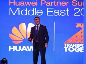 Hany Hussien presents at Huawei Partner Summit 2016