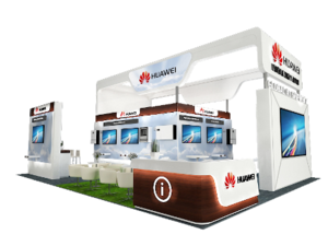 Huawei27s Booth at Dubai Sular Show