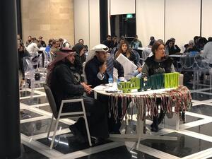 The workshop witnessed the participation of over 70 students from different universities.