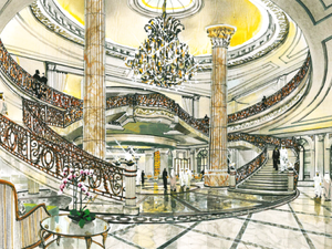 Al Habtoor City Hotels St Regis Interior Lobby