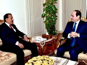 Khalaf Ahmad Al Habtoor; Egyptian President Abdel Fattah Al-Sisi