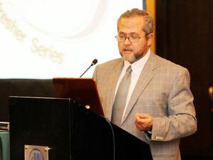 Dr. Tarek Wahba, Specialist Physician in the Intensive Care Department, and CRS Coordinator