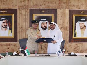 The two parties signed a Memorandum of Understanding (MoU) focused on developing training materials and establishing the Dubai Committee of Military Human Resources portal.