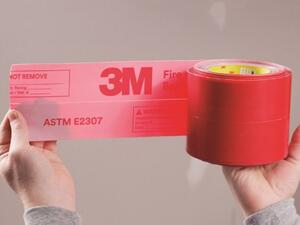3M has developed a new tape named 3M™ Fire and Water Barrier Tape (FWBT). 