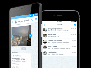 Kaizala provides actionable information through analytics and reports, while complying with industry security best practices.