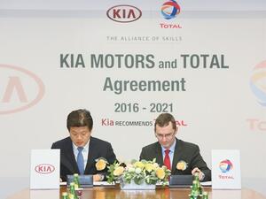 Kia Total renew partnership