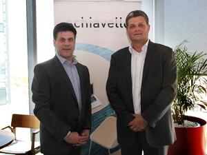 Raffaele Tigani, Director-GM of Schiavello and James Rush, Regional Head MENA.