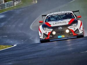 Lexus RC F from GAZOO Racing finishes first in its class at the 24 Hours of Nürburgring 2016