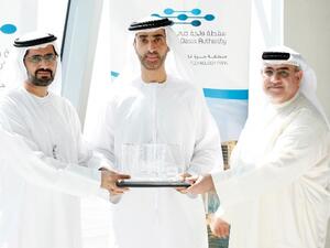 Mahmood Rasheed during the awarding ceremony