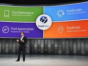 Mark Fields introduces FordPass