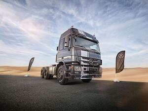 Mercedes-Benz Trucks launches special edition Actros truck to celebrate model’s 20th anniversary