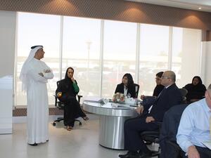 Mr Jamal Al Jasmi welcoming the HR Managers