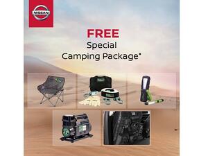 Nissan Patrol Safari owner will be entitled to a free special desert package that holds camping equipments.