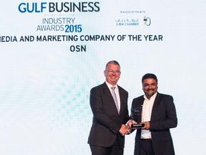OSN scoops two awards at Gulf Business Awards 2015