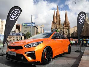 Kia supplies 120 vehicles for official use during the tournament.