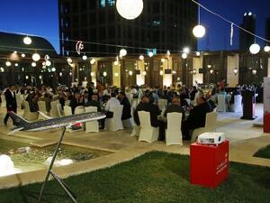 During the event