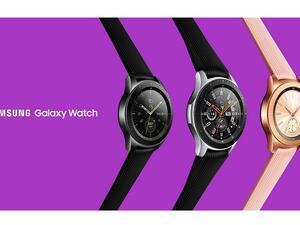 Galaxy Watch tracks your heart rate, and provides breathing exercises to help users stay focused. 