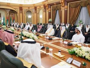 The first meeting of the Saudi-Emirati Coordination Council in Jeddah. (SPA)
