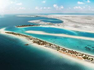 Sir Bani Yas beach