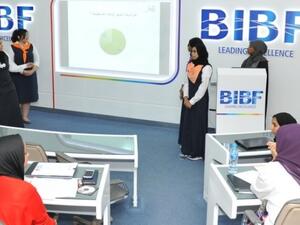 Student teams presenting in A9eel qualifying round