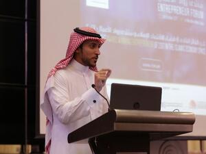 سلطان بن محمد الهويمل، الرئيس التنفيذي للمركز العالمي للاقتصاد الاسلامي، خلال المؤتمر